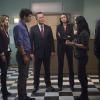"Revenge" -- When Sylvester accidentally triggers an explosive device during an investigation, Team Scorpion must focus on finding who\'s responsible even while their friend\'s life hangs in the balance, on SCORPION, Monday, Dec. 8 (9:00-9:59 PM, ET/PT), on the CBS Television Network.  Pictured: Katharine McPhee as Paige Dineen, Elyes Gabel as Walter O\'Brien, Robert Patrick as Agent Cabe Gallo, Karolina Wydra as Simone, Jadyn Wong as Happy Quinn, Eddie Kaye Thomas as Toby Curtis.  Photo: Neil Jacobs/CBS ÃÂ©2014 CBS Broadcasting, Inc. All Rights Reserved