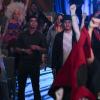 "Kill Screen" --  Team Scorpion must help Ralph when the FBI questions him after his dark web game play inadvertently reveals the location of a CIA safe house and results in the murder of CIA operatives, on SCORPION, Monday, Jan. 5 (9:00-9:59 PM, ET/PT), on the CBS Television Network.  Pictured:  Elyes Gabel as Walter O\'Brien, Katharine McPhee as Paige Dineen, Eddie Kaye Thomas as Toby Curtis.  Photo: Sonja Flemming/CBS ÃÂ©2014 CBS Broadcasting, Inc. All Rights Reserved
