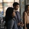 "Satellite of Love" -- The new Director of Homeland Security reunites the team when a nuclear powered Russian satellite is knocked out of orbit and must be diverted before it detonates over Southern California.  Also, Paige and Walter must face their feelings for each other after hospital footage reveals Paige kissed him, on the second season premiere of SCORPION, Monday, Sept. 21 (9:00-10:00 PM, ET/PT) on the CBS Television Network.  Alana De La Garza guest stars as the new head of Homeland Security and KISS front man Gene Simmons makes a cameo appearance as himself.  Scorpion stars Elyes Gabel as Walter O\'Brien, Robert Patrick  as Agent Cabe Gallo, Katharine McPhee as Paige Dineen, Eddie Kaye Thomas	 as Toby Curtis, Jadyn Wong as Happy Quinn, Ari Stidham as Sylvester Dodd, and guest stars Alana De La Garza	as Adriana Molina.		  Photo: Monty Brinton/CBS ÃÂ©2015 CBS Broadcasting, Inc. All Rights Reserved