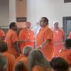 "Fish Filet" -- In order to save the lives of three judges, Sylvester goes undercover in a federal prison but Team Scorpion must break him out when his life is threatened, on SCORPION, Monday, Oct. 5 (9:00-9:59 PM, ET/PT) on the CBS Television Network.  Kevin Weisman returns as Walter\'s new friend, Ray, whom he meets doing his court-mandated community service. PicturedL Ari Stidham as Sylvester Dodd.  Photo: Neil Jacobs/CBS ÃÂ©2015 CBS Broadcasting, Inc. All Rights Reserved