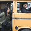 "Super Fun Guys" -- Team Scorpion goes undercover on the "Super Fun Guy" movie set in Kazakstan in order to disable a soviet era nuclear missile being sold by terrorists, on SCORPION, Monday, Oct. 19 (9:00-9:59 PM, ET/PT) on the CBS Television Network.  Pictured: Jadyn Wong as Happy Quinn, Eddie Kaye Thomas as Toby Curtis.   Photo: Neil Jacobs/CBS ÃÂ©2015 CBS Broadcasting, Inc. All Rights Reserved