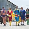 "Super Fun Guys" -- Team Scorpion goes undercover on the "Super Fun Guy" movie set in Kazakstan in order to disable a soviet era nuclear missile being sold by terrorists, on SCORPION, Monday, Oct. 19 (9:00-9:59 PM, ET/PT) on the CBS Television Network.  Pictured: Eddie Kaye Thomas as Toby Curtis, Katharine McPhee as Paige DIneen, Elyes Gabel as Walter O\'Brien, Robert Patrick as Agent Cabe Gallo, Jadyn Wong as Happy Quinn.   Photo: Neil Jacobs/CBS ÃÂ©2015 CBS Broadcasting, Inc. All Rights Reserved