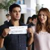 "Arrivals and Departures" -- When Team Scorpion and Walter\'s parents visit Megan in the hospital as her health deteriorates, they are quarantined after a deadly fungus outbreak threatens to infect everyone, on SCORPION, Monday, Nov. 23 (9:00-9:59 PM, ET/PT) on the CBS Television Network.  Pictured: Elyes Gabel as Walter O\'Brien, Katharine McPhee as Paige Dineen.  Photo: Ron P. Jaffe/CBS ÃÂ©2015 CBS Broadcasting, Inc. All Rights Reserved