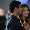 "Arrivals and Departures" -- When Team Scorpion and Walter\'s parents visit Megan in the hospital as her health deteriorates, they are quarantined after a deadly fungus outbreak threatens to infect everyone, on SCORPION, Monday, Nov. 23 (9:00-9:59 PM, ET/PT) on the CBS Television Network.  Pictured: Elyes Gabel as Walter O\'Brien, Katharine McPhee as Paige Dineen.  Photo: Ron P. Jaffe/CBS ÃÂ©2015 CBS Broadcasting, Inc. All Rights Reserved