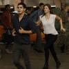 "Arrivals and Departures" -- When Team Scorpion and Walter\'s parents visit Megan in the hospital as her health deteriorates, they are quarantined after a deadly fungus outbreak threatens to infect everyone, on SCORPION, Monday, Nov. 23 (9:00-9:59 PM, ET/PT) on the CBS Television Network.  Pictured: Elyes Gabel as Walter O\'Brien, Katharine McPhee as Paige Dineen.  Photo: Ron P. Jaffe/CBS ÃÂ©2015 CBS Broadcasting, Inc. All Rights Reserved