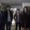 "Ticker" -- When Los Angeles\' blood supply is hacked and deemed unusable because of fear it\'s been tainted, Team Scorpion must find the culprit in order to save a young girl in desperate need of a heart transplant, on SCORPION, Monday, March 14 (9:00-9:59 PM, ET/PT) on the CBS Television Network. Pictured: Robert Patrick as Agent Cabe Gallo, Eddie Kaye Thomas as Toby Curtis, Jadyn Wong As Happy Quinn, Katharine McPhee as Paige Dineen, Elyes Gabel as Walter O\'Brien.  Photo: Neil Jacobs/CBS ÃÂ©2016 CBS Broadcasting, Inc. All Rights Reserved