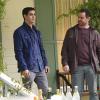 "Sly and the Family Stone" -- When Team Scorpion travels to Ireland for Megan\'s one-year memorial, Walter discovers that a nearby lake\'s natural disaster has created a poisonous cloud that could kill everyone in the village. Also, Cabe and Toby try to alleviate the tension between Tim and Walter, on SCORPION, Monday, Nov. 14 (10:00-11:00 PM, ET/PT), on the CBS Television Network. Pictured: Elyes Gabel, Glenn Keogh as Sean O\'Brien. Photo: Bill Inoshita/CBS ÃÂ©2016 CBS Broadcasting, Inc. All Rights Reserved