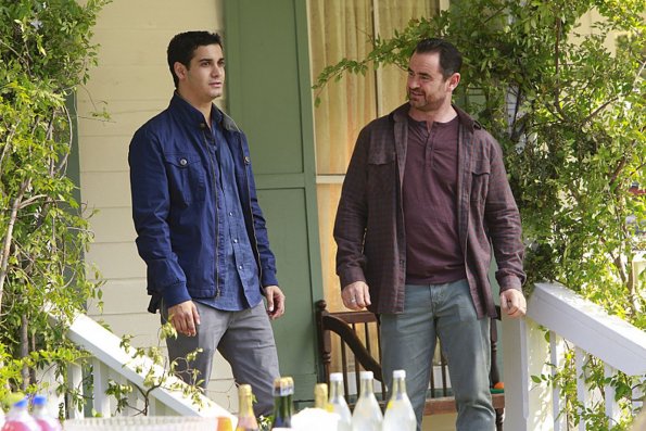 "Sly and the Family Stone" -- When Team Scorpion travels to Ireland for Megan\'s one-year memorial, Walter discovers that a nearby lake\'s natural disaster has created a poisonous cloud that could kill everyone in the village. Also, Cabe and Toby try to alleviate the tension between Tim and Walter, on SCORPION, Monday, Nov. 14 (10:00-11:00 PM, ET/PT), on the CBS Television Network. Pictured: Elyes Gabel, Glenn Keogh as Sean O\'Brien. Photo: Bill Inoshita/CBS é2016 CBS Broadcasting, Inc. All Rights Reserved "Sly and the Family Stone" -- When Team Scorpion travels to Ireland for Megan\'s one-year memorial, Walter discovers that a nearby lake\'s natural disaster has created a poisonous cloud that could kill everyone in the village. Also, Cabe and Toby try to alleviate the tension between Tim and Walter, on SCORPION, Monday, Nov. 14 (10:00-11:00 PM, ET/PT), on the CBS Television Network. Pictured: Elyes Gabel, Glenn Keogh as Sean O\'Brien. Photo: Bill Inoshita/CBS é2016 CBS Broadcasting, Inc. All Rights Reserved