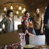 "Wreck the Halls" -- It\'s Christmas Eve and Team Scorpion\'s electronics-free mountain getaway turns deadly when they come across gun-runners, and Ralph is kidnapped when they try to escape. Also, Tim makes an important decision about his position with Team Scorpion, on SCORPION, Monday, Dec. 19 (10:00-11:00 PM, ET/PT) on the CBS Television Network. Pictured: Jadyn  Wong, Ari Stidham, Eddie Kaye Thomas,  Katharine McPhee.  Photo: Monty Brinton/CBS ÃÂ©2016 CBS Broadcasting, Inc. All Rights Reserved