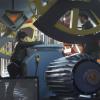 "Broken Wind" -- While on a mission to repair a turbine at a wind farm, Team Scorpion must race to save Paige and Happy before the cable holding the gondola they are in snaps and sends them plummeting to the ground, on SCORPION, Monday, March 20 (10:00-11:00 PM, ET/PT) on the CBS Television Network. Pictured:  Jadyn Wong, Eddie Kaye Thomas.  Photo: Monty Brinton/CBS ÃÂ©2017 CBS Broadcasting, Inc. All Rights Reserved