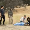 "Grow a Deer, A Female Deer" -- When poachers almost kill a pregnant endangered deer, Team Scorpion recreates the animal\'s womb to try to save it and its baby\'s life. Also, Happy and Toby discuss the future of their family, on SCORPION, Monday, Oct. 9 (10:00-11:00 PM, ET/PT) on the CBS Television Network. Pictured: Elyes Gabel, Constance Ejuma, Eddie Kaye Thomas, Jadyn Wong.    Photo: Jessica Brooks/CBS ÃÂ©2017 CBS Broadcasting, Inc. All Rights Reserved