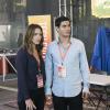 "Sci Hard" -- While attending a tech convention, Team Scorpion is taken hostage by a group attempting a virtual heist, on SCORPION, Monday, Oct. 23 (10:00-11:00 PM, ET/PT) on the CBS Television Network. Pictured: Katharine McPhee, Elyes Gabel.   Photo: Bill Inoshita/CBS ÃÂ©2017 CBS Broadcasting, Inc. All Rights Reserved