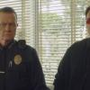 "A Christmas Car-Roll" -- On Christmas Eve, when Walter chooses work over spending quality time with his friends, he falls down the stairs and hits his head. As he lays unconscious, he enters a dream world where Team Scorpion never existed and he meets his guardian angel, on SCORPION, Monday, Dec. 18 (10:00-11:00 PM, ET/PT). Pictured:   Robert Patrick, Ari Stidham. Photo:  CBS ÃÂ©2017 CBS Broadcasting, Inc. All Rights Reserved