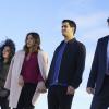 "Wave Goodbye" -- Team Scorpion must prevent an incoming tsunami from hitting a vulnerable nuclear power facility, and Toby secretly helps his ex-fiancÃÂ©e retrieve her stolen identity, on SCORPION, Monday, Jan. 29 (10:00-11:00 PM, ET/PT) on the CBS Television Network. Pictured: Jadyn Wong, Katharine McPhee, Elyes Gabel, Robert Patrick Photo: Monty Brinton/CBS ÃÂ©2017 CBS Broadcasting, Inc. All Rights Reserved