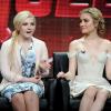 2015 FOX SUMMER TCA: SCREAM QUEENS: (Pictured L-R) cast members Abigail Breslin and Skyler Samuels during the SCREAM QUEENS panel at the 2015 FOX SUMMER TCA, Thursday, Aug. 6 at the Beverly Hilton in Beverly Hills, CA. CR: Frank Micelotta/FOX.