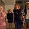 SCREAM QUEENS: Chanel #5 (Abigail Breslin, L) and new Sorority Pledges Grace (Skyler Samuels, C) and Zayday (Keke Palmer, R) are horrified on SCREAM QUEENS premiering September 2015 on FOX. ©2015 Fox Broadcasting Co. CR: Steve Dietl/FOX