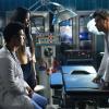 SCREAM QUEENS: L-R: Taylor Lautner, Keke Palmer and John Stamos in the all-new “Scream Again” season premiere episode of SCREAM QUEENS airing Tuesday, Sept. 20 (9:01-10:00 PM ET/PT) on FOX. Cr: Michael Becker / FOX. © 2016 Fox Broadcasting Co.
