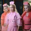SCREAM QUEENS: L-R: Billie Lourd, Emma Roberts and Abigail Breslin in the all-new “Scream Again” season premiere episode of SCREAM QUEENS airing Tuesday, Sept. 20 (9:01-10:00 PM ET/PT) on FOX. Cr: Michael Becker / FOX. © 2016 Fox Broadcasting Co.