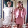 SCREAM QUEENS: L-R: Emma Roberts and Billie Lourd in the all-new “Chanel Pour Homme-Icide” episode of SCREAM QUEENS airing Tuesday, Nov. 1 (9:00-10:00 PM ET/PT) on FOX.  Cr: Michael Becker / FOX. © 2016 FOX Broadcasting Co.