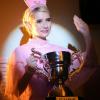 SCREAM QUEENS: Emma Roberts in the all-new “Blood Drive” episode of SCREAM QUEENS airing Tuesday, Nov. 15 (9:01-10:00 PM ET/PT) on FOX. Cr: Michael Becker / FOX. © 2016 FOX Broadcasting Co.
