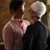 SCREAM QUEENS: L-R: John Stamos and Jamie Lee Curtis in the all-new “Drain the Swamp” season finale episode of SCREAM QUEENS airing Tuesday, Dec. 20 (9:00-10:00 PM ET/PT) on FOX. CR: Michael Becker / FOX. © 2017 FOX Broadcasting Co.