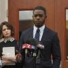 SHOTS FIRED: Pictured L-R: Conor Leslie, Stephan James and Helen Hunt in SHOTS FIRED premiering Wednesday, March 22 (8:00-9:00 PM ET/PT) on FOX. ©2017 Fox Broadcasting Co. CR: FOX