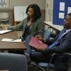 SHOTS FIRED: Pictured L-R: Sanaa Lathan and Stephan James in the "Hour 4: Truth" episode of SHOTS FIRED airing Wednesday, April 12 (8:00-9:00 PM ET/PT) on FOX. ©2017 Fox Broadcasting Co. CR: Fred Norris/FOX
