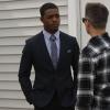 SHOTS FIRED: Pictured L-R: Stephan James and Steven Moyer in the "Hour 4: Truth" episode of SHOTS FIRED airing Wednesday, April 12 (8:00-9:00 PM ET/PT) on FOX. ©2017 Fox Broadcasting Co. CR: Fred Norris/FOX