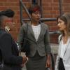 SHOTS FIRED: Pictured L-R: Aisha Hinds, DeWanda Wise and guest star Jill Hennessy in the "Hour 5: Before the Storm" episode airing Wednesday, April 19 (8:00-9:00 PM ET/PT) on FOX. ©2017 Fox Broadcasting Co. CR: Fred Norris/FOX
