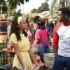 SNOWFALL -- "seven-four" -- Season 1, Episode 5 (Airs Wednesday, August 2, 10:00 pm/ep) -- Pictured: (l-r) Reign Edwards as Melody Wright, Damson Idris as Franklin Saint. CR: Ray Mickshaw/FX