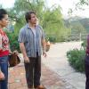 SNOWFALL -- "Baby Teeth" -- Season 1, Episode 8 (Airs Wednesday, August 23, 10:00 pm/ep) -- Pictured: (l-r) Emily Rios as Lucia Villanueva, Sergio Peres-Mencheta as Gustavo, Felipe Valle Costa as Pedro Nava. CR: Byron Cohen/FX