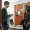 "Whatever Happened to Baby James?"" -- Perry (Erik Stocklin, left) pays Beth (Maggie Q, right) an unsolicited visit at work, on STALKER, Wednesday, Oct. 8 (10:00-11:00 PM, ET/PT) on the CBS Television Network. Photo: Monty Brinton/CBS ÃÂ©2014 CBS Broadcasting, Inc. All Rights Reserved