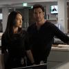 "Love is a Battlefield" -- After a series of alarming occurrences befall a wealthy philanthropist, the TAU investigates her beleaguered ex-husband and his much younger girlfriend. Meanwhile, Amanda threatens to reveal Jack\'s dark past, on STALKER, Wednesday, Nov. 5 (10:00-11:00 PM, ET/PT) on the CBS Television Network. Pictured left to right: Maggie Q and Dylan McDermott Photo: Robert Voets/Warner Bros. Entertainment Inc. ÃÂ© 2014 WBEI. All rights reserved.