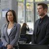 "Secrets and Lies" -- After the Mayor is victimized by a stalker, the TAU must determine if he is being harassed by one of his angry constituents or if a scandalous secret from his past is coming back to haunt him, on STALKER Wednesday, Jan. 14 (10:00-11:00 PM, ET/PT) on the CBS Television Network. Pictured left to right: Maggie Q and Dylan McDermott Photo: Cliff Lipson/CBS ÃÂ©2014 CBS Broadcasting, Inc. All Rights Reserved
