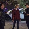 "Lost and Found" -- When a popular high school coach claims he was attacked by a student with a crush on him, Beth and Jack investigate, on STALKER Wednesday, Feb. 4 (10:00-11:00 PM, ET/PT) on the CBS Television Network. Pictured: Dylan McDermott (left) and Mariana Klaveno (center) Photo: Neil Jacobs/CBS ÃÂ©2015 CBS Broadcasting, Inc. All Rights Reserved