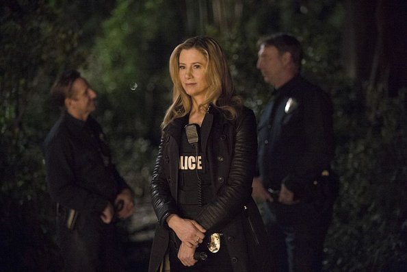 "The Woods" -- Beth desperately fights for her life after her deranged stalker drags her to a remote cabin in Ojai, leaving Jack and Janice to frantically search for clues to their location, on STALKER, on a special night and time, Monday, April 27 (9:00-9:59 PM, ET/PT) on the CBS Television Network. Pictured: Mira Sorvino Photo: Neil Jacobs/CBS ÃÂ©2015 CBS Broadcasting, Inc. All Rights Reserved