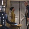 "Context Is for Kings" -- Episode #103 -- Episodic coverage the CBS All Access series STAR TREK: DISCOVERY. Pictured (l-r): Sonequa Martin-Green as First Officer Michael Burnham; Doug Jones as Lieutenant Saru. Photo Cr: Michael Gibson/CBS  ÃÂ© 2017 CBS Interactive. All Rights Reserved.