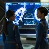 "The Butcher\'s Knife Cares Not for the Lamb\'s Cry" -- Episode 104 -- Pictured (l-r): Rekha Sharma as Commander Landry; Sonequa Martin-Green as First Officer Michael Burnham. Photo Cr: Jan Thijs/CBS  ÃÂ© 2017 CBS Interactive. All Rights Reserved.