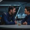 "Despite Yourself" -- Episode 110 -- Pictured (l-r): Shazad Latif as Lieutenant Ash Tyler; Sonequa Martin-Green as First Officer Michael Burnham of the CBS All Access series STAR TREK: DISCOVERY. Photo Cr: Best Possible Screengrab/CBS ÃÂ© 2017 CBS Interactive. All Rights Reserved.