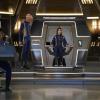"The War Without, the War Within" -- Episode 114 -- Pictured (l-r): Oyin Oladejo as Lieutenant Junior Grade Joann Owosekun; Doug Jones as Saru; Jayne Brook as Admiral Cornwell; Emily Coutts as Lieutenant Keyla Detmer of the CBS All Access series STAR TREK: DISCOVERY. Photo Cr: Russ Martin/CBS ÃÂ© 2017 CBS Interactive. All Rights Reserved.