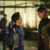 ÃÂWill You Take My Hand?ÃÂ -- Episode 115 -- Pictured (l-r): Sonequa Martin-Green as Michael Burnham; James Frain as Ambassador Sarek of the CBS All Access series STAR TREK: DISCOVERY. Photo Cr: Jan Thijs/CBS ÃÂ© 2017 CBS Interactive. All Rights Reserved.