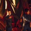 Pictured (l-r): Michelle Yeoh as Captain Philippa Georgiou;  Sonequa Martin-Green as First Officer Michael Burnham. STAR TREK: DISCOVERY coming to CBS All Access. Photo Cr: Jan Thijs  ÃÂ© 2017 CBS Interactive. All Rights Reserved.