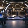 "Brother" -- Episode 201-- Pictured (l-r): Oyin Oladejo as  Joann Owosekun; Ronnie Rowe as Bryce; Sonequa Martin-Green as Burnham; James Frain as Sarek; Doug Jones as Saru; Mary Wiseman	as Tilly; Anthony Rapp as Stamets; Emily Coutts as Keyla Detmer of the CBS All Access series STAR TREK: DISCOVERY. Photo Cr: Jan Thijs/CBS ÃÂ©2018 CBS Interactive, Inc. All Rights Reserved.