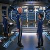 "Brother" -- Episode 201-- Pictured (l-r): Doug Jones as Saru; Sonequa Martin-Green as Burnham of the CBS All Access series STAR TREK: DISCOVERY. Photo Cr: Jan Thijs/CBS ÃÂ©2018 CBS Interactive, Inc. All Rights Reserved.