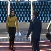 Ep #204 - Pictured: Rebecca Romijn as Number One of the CBS All Access series STAR TREK: DISCOVERY. Photo Cr: Michael Gibson/CBS ÃÂ© 2018 CBS Interactive. All Rights Reserved.
