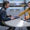 Ep #204 - Pictured (l-r): Anson Mount as Pike; Rebecca Romijn as Number One of the CBS All Access series STAR TREK: DISCOVERY. Photo Cr: Michael Gibson/CBS ÃÂ© 2018 CBS Interactive. All Rights Reserved.