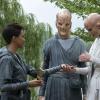 "The Sound of Thunder" -- Episode #206 -- Pictured (l-r): Sonequa Martin-Green as Burnham; Doug Jones as Saru; Hannah Spear as Siranna of the CBS All Access series STAR TREK: DISCOVERY. Photo Cr: Michael Gibson/CBS ÃÂ©2018 CBS Interactive, Inc. All Rights Reserved.