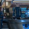 "Light and Shadows" -- Episode #207 -- Pictured (l-r): Mary Wiseman as Tilly; Doug Jones as Saru; Anson Mount as Pike of the CBS All Access series STAR TREK: DISCOVERY. Photo Cr: Michael Gibson/CBS ÃÂ©2018 CBS Interactive, Inc. All Rights Reserved.