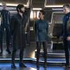 "If Memory Serves" -- Ep#208 -- Pictured (l-r): Doug Jones as Saru; Ethan Peck as Spock; Sonequa Martin-Green as Burnham; Anson Mount as Captain Pike of the CBS All Access series STAR TREK: DISCOVERY. Photo Cr: Michael Gibson/CBS ÃÂ©2018 CBS Interactive, Inc. All Rights Reserved.