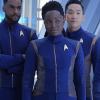 "Such Sweet Sorrow" -- Ep#213 -- Pictured (l-r): Ronnie Rowe as Bryce; Oyin Oladejo as Owosekun; Patrick Kwok-Choon as Rhys; of the CBS All Access series STAR TREK: DISCOVERY. Photo Cr: Ben Mark Holzberg/CBS ÃÂ©2018 CBS Interactive, Inc. All Rights Reserved.